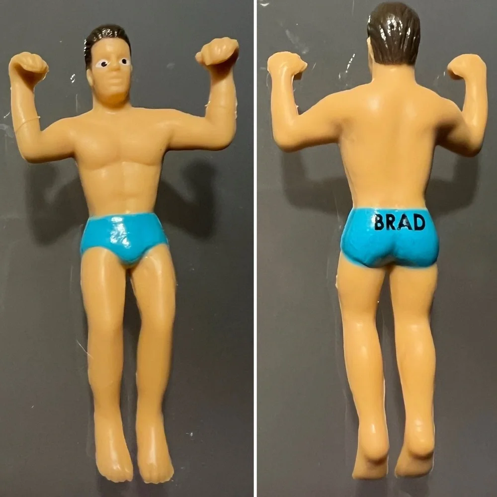 🍷NWOT 6 Wine Glass Markers | Speedo-Wearing Men | Caucasian